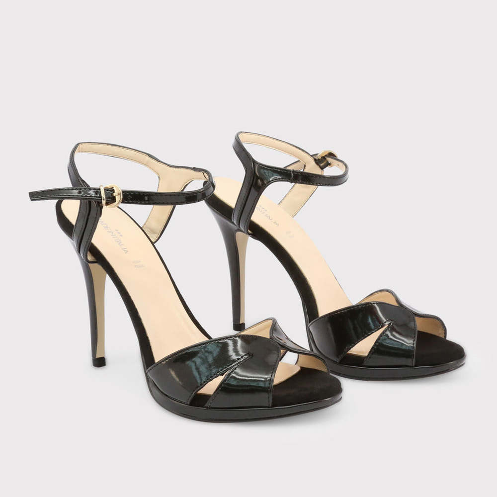 Made in Italia Shoes Black‎ Women Sandals Leather